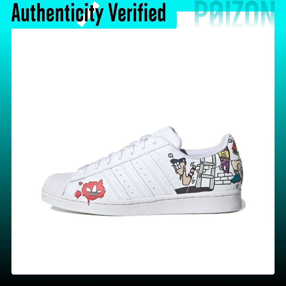 Adidas Shoes Superstar - Adidas Originals SUPERSTAR Skateboard-Schuhe Unisex Low