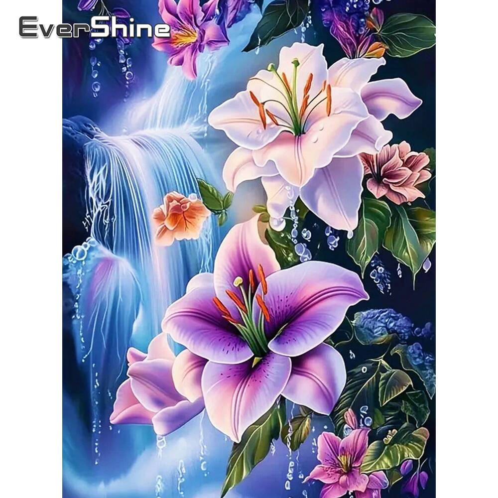 Photo Mosaic Print - Evershine Diamant Malerei Liebe Herz Stein
