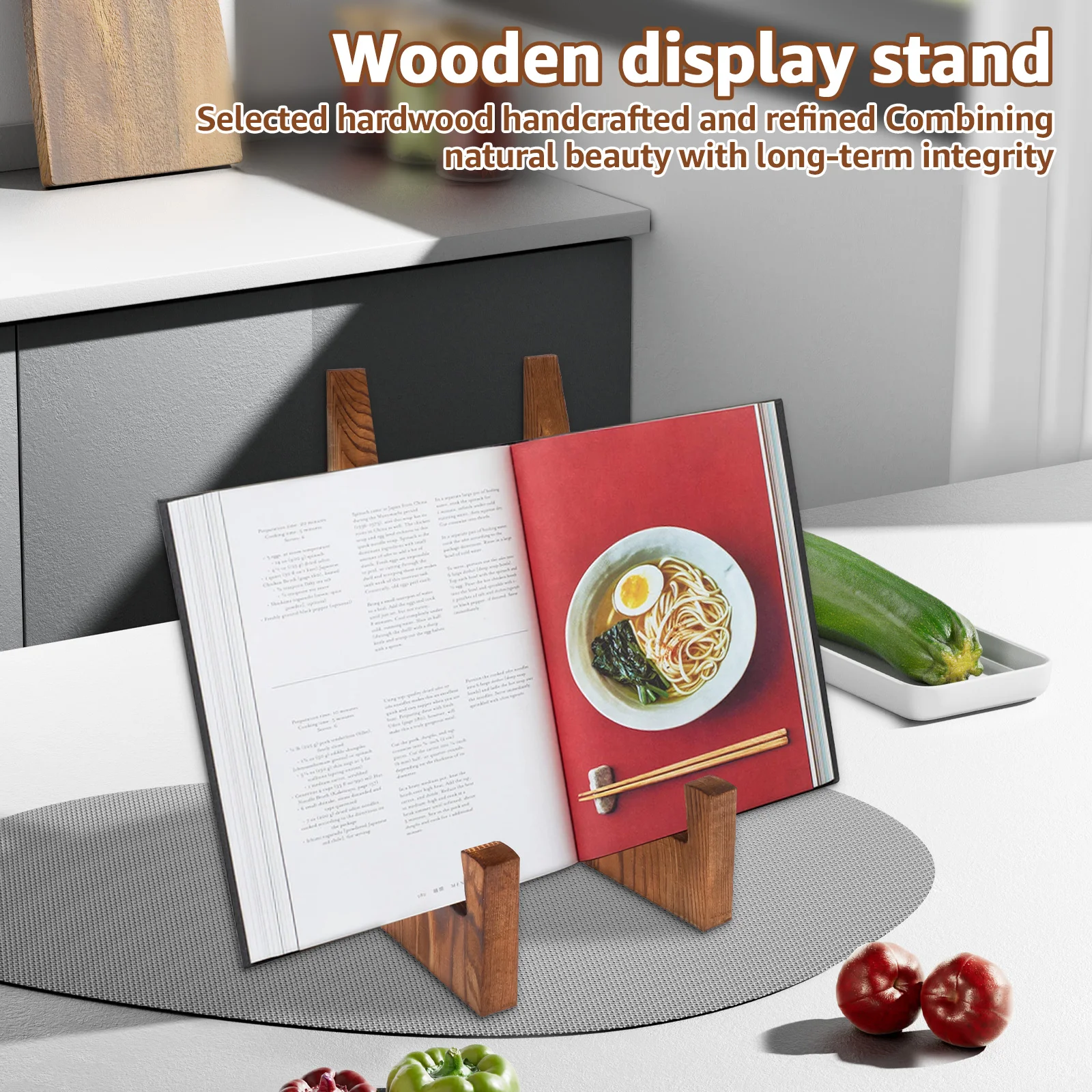 Holz-Tellerständer Desktop-Rez – Engraved Wood Frame Bewertung und Preis