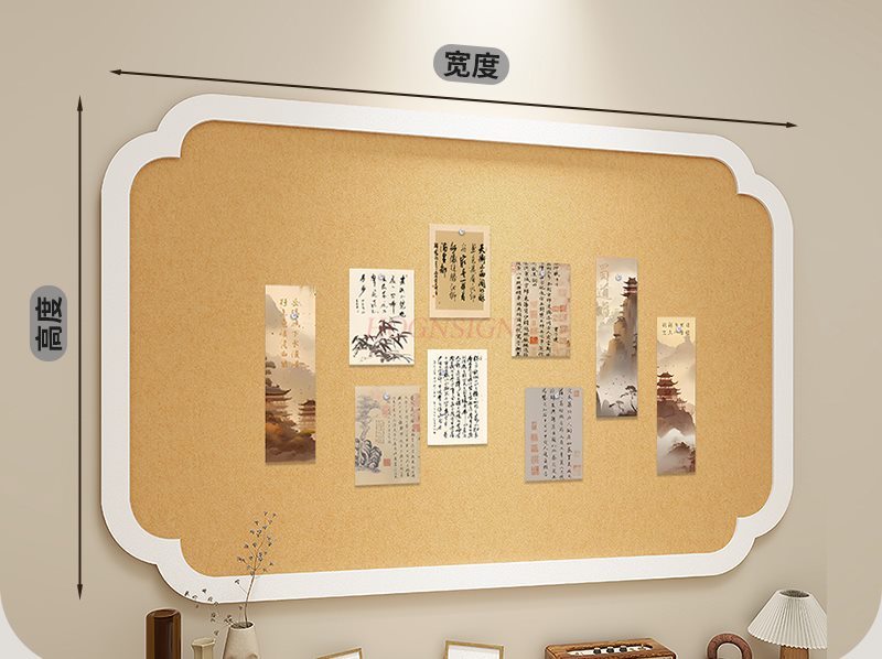1 stücke Nationalen stil filz  – Engraved Wood Frame Bewertung und Preis