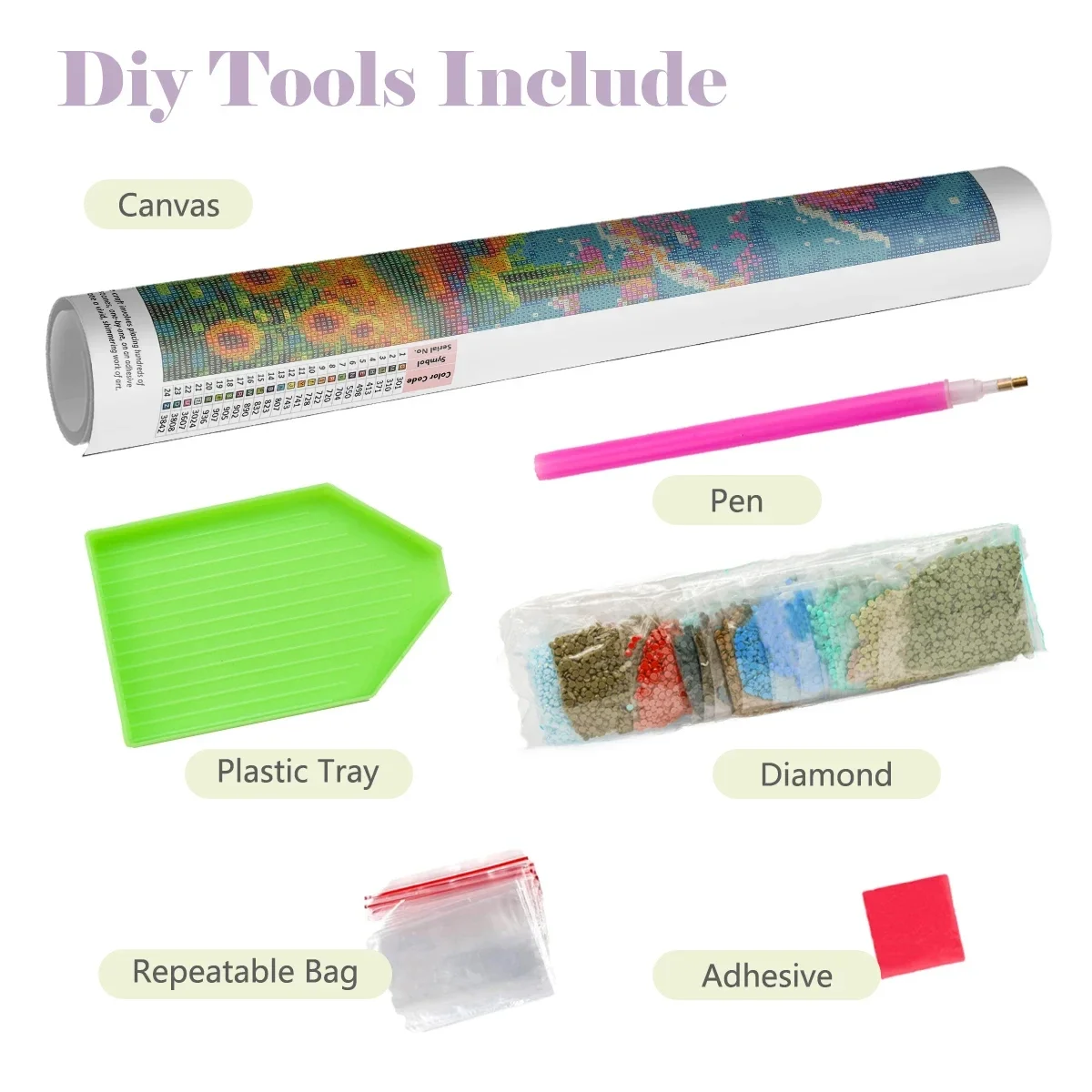 Diamond Painting Set Maomao Ji – Photo Mosaic Print Bewertung und Preis